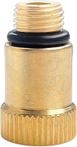 M10 Spark Plug Adapter - Cylinder Compression Tester Spark Plug Adapter, Performance Compression Test Tool with Iron Plated Copper Surface for Petrol Engine Cylinder Leak Down (1 Pack) in Saudi Arabia