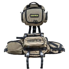 Ozonics Kinetic Pack - Modular Kinetic Hunting Bag - Quiet Soft-Touch Material - Padded Shoulders & Adjustable Straps - 1,300 Cubic Inches Storage with Zippered Pockets & Compression Straps