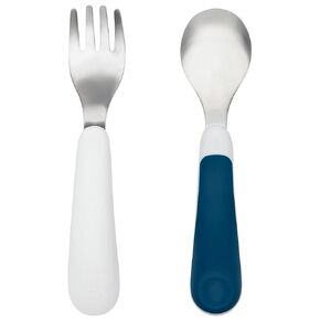 OXO Tot Fork and Spoon Set - Opal