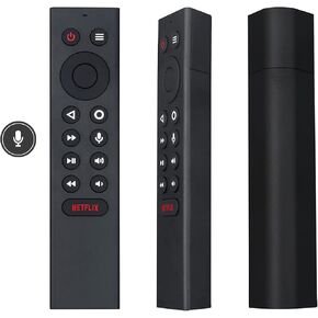 PERFASCIN Voice Replacement Remote Control P3700 fit for NVIDIA Shield Android TV and NVIDIA Shield Android TV Pro 4K HDR TV Player with Customizable Menu Buttons and IR Function