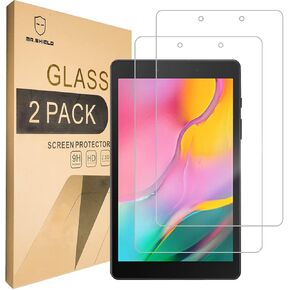Mr.Shield [2-PACK] Designed For Samsung Galaxy Tab A 8.0 (2019) (SM-T290 Model only) [Tempered Glass] Screen Protector with Lifetime Replacement