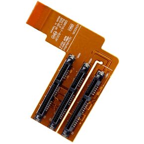 3-Way SATA Hard Drive HDD Connector Interposer M9T51 0M9T51 QBR10 LF-8323P Replacement for Dell Alienware M18X R1 R2 AWM18x