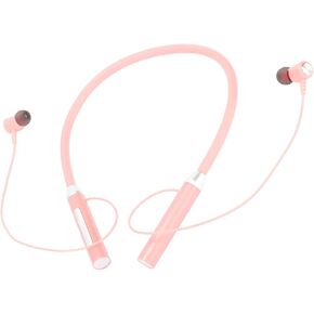 Neckband Headphones, Neckband Headset with Retractable Earbuds, Waterproof Workout Neckband Headphones Stereo Earphones ()