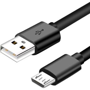 VOTY Micro USB Cable for Cowin e7,Jabra Elite 45e 65t Evolve 75 65 Headphones,Bugani M83 M90,Treblab HD77,BlueParrott B250-XT B350-XT Earbuds,Charger Charging Cord Compatible with Kindle Fire Tablets