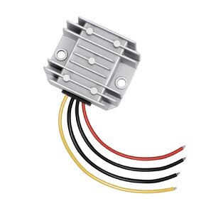 3A 36W DC 8v-40v (12v 24v 36v) to 12v Automatic Buck Boost Converter Voltage Regulator Waterproof Transformer for LED Light Golf Cart Club Car
