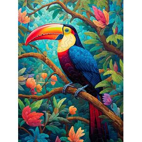 Golden Peony Dreams - Beautiful 1000 Piece Jigsaw Puzzle for Adults | Vibrant Mosaic-Inspired Artwork with Gold Leaf Details | Premium Quality & Eco-Friendly | Cross & Glory Masterpiece Collection