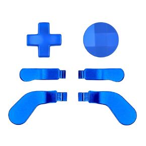 Ceozon Replacement Back Paddles 6 pcs Metal Stainless Steel Trigger Locks D Pads Direction Keys for Xbox One Elite Controller Series 2 Xbox One Elite Accessories (Red)