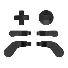 Ceozon Replacement Back Paddles 6 pcs Metal Stainless Steel Trigger Locks D Pads Direction Keys for Xbox One Elite Controller Series 2 Xbox One Elite Accessories (Red)