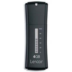 محرك أقراص فلاش Lexar JumpDrive Secure II Plus سعة 4 جيجابايت USB 2.0 LJDSEP4GBASBNA in Kuwait