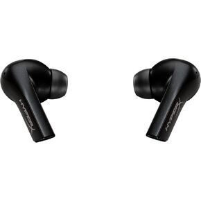 HyperX Cloud MIX Buds True Wireless Gaming Earbuds Microphone Bluetooth 2.4GHz DTS Low Latency Rechargeable Charging Battery Case 3 Ear Tips for PC PS5 PS4 Nintendo Switch Mobile, Black (Renewed)