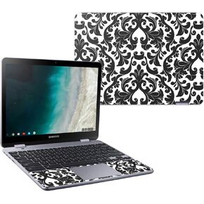 MightySkins Skin Compatible with Samsung Chromebook Plus LTE (2018) - Bandana | Protective, Durable, and Unique Vinyl Decal wrap Cover | Easy to Apply, Remove, and Change Styles | Made in The USA