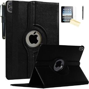 Case for iPad Pro 12.9 6th 5th 4th 3rd Generation, Rotating Stand Smart Auto Wake Up/Sleep Cover for Model A2436 A2764 A2437 A2378 A2379 A2461 A2229 A2069 A2232 A1876 A2014 A1895, Leopard