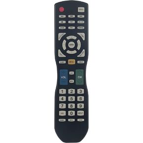 Remote Control Replacement Compatible with ETEC LED TV 32E700 40E700 32A66 32E700 40E750 32E800 48E700LC 32E700REM 32EF20 32E40