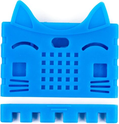 2pcs Protective Silicone Storage Case for BBC Micro:bit V2 Easy to Install DIY Development Yellow and Blue in Saudi Arabia
