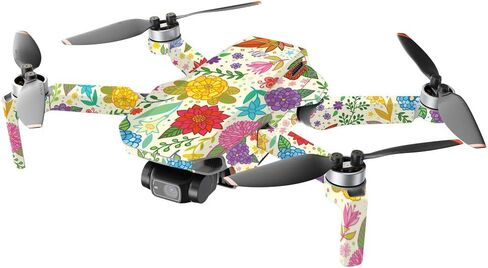 MightySkins متوافقة مع طائرة DJI Mini 2 المحمولة بدون طيار - الجنة | غطاء ملتف واقٍ ومتين وفريد ​​من نوعه من الفينيل | سهل التطبيق والإزالة وتغيير الأنماط | صنع في الولايات المتحدة الأمريكية in Kuwait