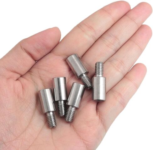 MEETOOT 5PCS Sanwa 15mm Extended Shaft Game Joystick Extender Game Console Accessories Joystick Shaft Extender in Saudi Arabia