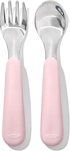 OXO Tot Fork and Spoon Set - Opal in Kuwait