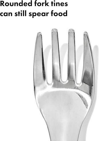 OXO Tot Fork and Spoon Set - Opal in Kuwait