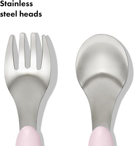 OXO Tot Fork and Spoon Set - Opal in Kuwait