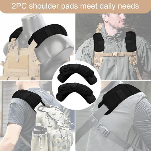 ZINZ 2-Pack Universal Wide Shoulder Pad with Ultra Thick Cushion for Bag Luggage Backpack Bag Crossbody in Kuwait