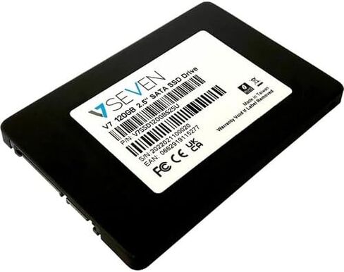 محرك الأقراص ذو الحالة الصلبة V7 V7SSD120GBS25U سعة 120 جيجابايت - داخلي 2.5 بوصة - SATA (SATA/600) - متوافق مع TAA in Kuwait