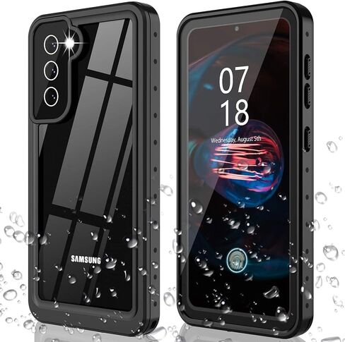ANTSHARE for Samsung Galaxy S21+ Plus Case Waterproof, Built in Screen Protector 360° Full Body Protective Shockproof IP68 Underwater Clear Case for Samsung Galaxy S21+ Plus 6.7inch in Saudi Arabia