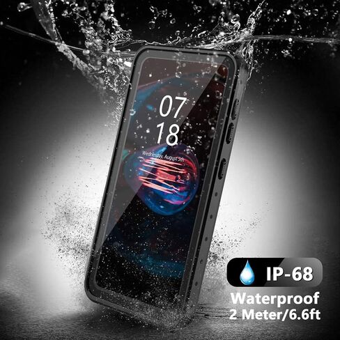 ANTSHARE for Samsung Galaxy S21+ Plus Case Waterproof, Built in Screen Protector 360° Full Body Protective Shockproof IP68 Underwater Clear Case for Samsung Galaxy S21+ Plus 6.7inch in Saudi Arabia