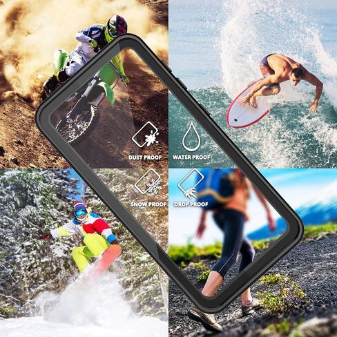 ANTSHARE for Samsung Galaxy S21+ Plus Case Waterproof, Built in Screen Protector 360° Full Body Protective Shockproof IP68 Underwater Clear Case for Samsung Galaxy S21+ Plus 6.7inch in Saudi Arabia