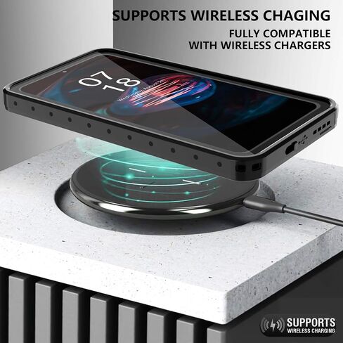 ANTSHARE for Samsung Galaxy S21+ Plus Case Waterproof, Built in Screen Protector 360° Full Body Protective Shockproof IP68 Underwater Clear Case for Samsung Galaxy S21+ Plus 6.7inch in Saudi Arabia
