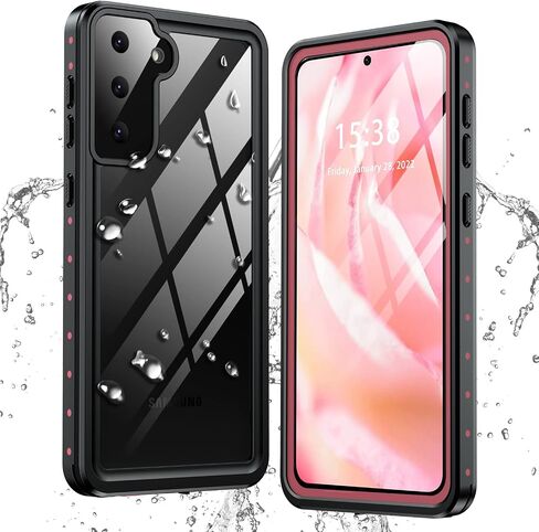 ANTSHARE for Samsung Galaxy S21+ Plus Case Waterproof, Built in Screen Protector 360° Full Body Protective Shockproof IP68 Underwater Clear Case for Samsung Galaxy S21+ Plus 6.7inch in Saudi Arabia