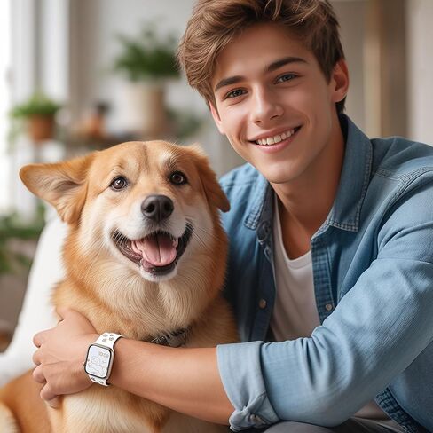 متوافق مع أحزمة ساعة Apple Watch الأنيقة للنساء والرجال مقاس 40 مم 41 مم 38 مم، أحزمة Paw iWatch ذات لونين لساعة Apple Watch Ultra 2 1 SE Series 10 9 8 7 6 5 4 3 2 1 سوار رياضي (أبيض وشاي الحليب) in Kuwait