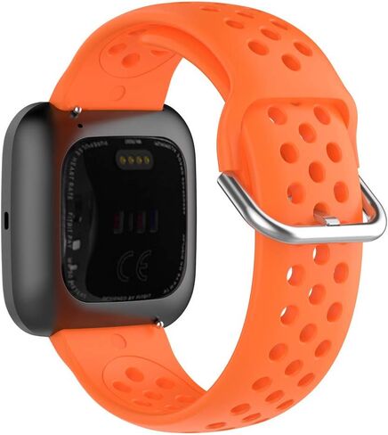 سوار KOMI متوافق مع ساعة Fitbit Versa 2، حزام بديل من السيليكون الناعم لساعة اللياقة الذكية Fitbit Versa/Versa Lite/SE in Kuwait