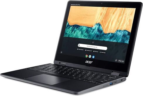 جهاز Acer Chromebook Spin 512، مقاس 12 بوصة، معالج Celeron، بسرعة 1.60 جيجاهرتز، وذاكرة وصول عشوائي 4 جيجابايت، وذاكرة وصول عشوائي 32 جيجابايت، ونظام تشغيل Chrome OS (متجدد) in Saudi Arabia
