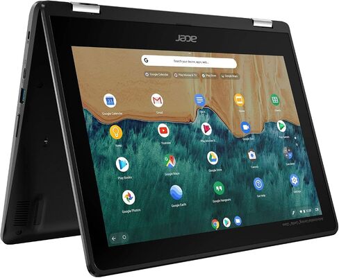 جهاز Acer Chromebook Spin 512، مقاس 12 بوصة، معالج Celeron، بسرعة 1.60 جيجاهرتز، وذاكرة وصول عشوائي 4 جيجابايت، وذاكرة وصول عشوائي 32 جيجابايت، ونظام تشغيل Chrome OS (متجدد) in Saudi Arabia