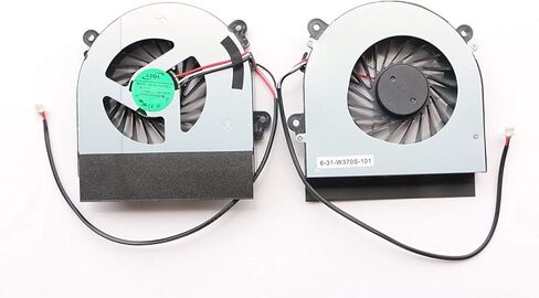 مروحة وحدة المعالجة المركزية لـ ADDA AB7905HX-DE3 6-23-AW15E-010 6-23-AW15E-011 6-31-W35SS-103 6-31-W370S-101، Clevo W150 W150er W350 W350ETQ W370 W370ET W230SS W230ST W230SD W 350ET W350STQ W370S W370ST in Kuwait