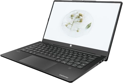 كمبيوتر محمول Gateway 2024 مقاس 13.8 بوصة عالي الدقة IPS متعدد اللمس، معالج Intel 10-Core i5-1235U يصل إلى 4.40 جيجا هرتز، ذاكرة الوصول العشوائي 8 جيجا، 512 جيجا SSD، قارئ بصمات الأصابع، واي فاي فائق السرعة، Windows 11، Dale Black (متجدد) in Saudi Arabia
