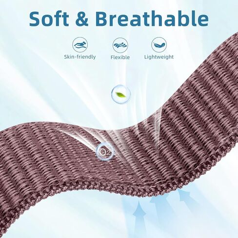 Maledan Magnetic Clasp Nylon Band Compatible with Apple Watch Bands 38mm 40mm 41mm 42mm 44mm 45mm 49mm Women Men, Adjustable Soft Breathable Sport Loops for iWatch Series 9 8 7 6 5 4 3 2 1 SE Ultra 2 in Saudi Arabia