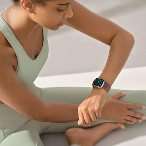 Maledan Magnetic Clasp Nylon Band Compatible with Apple Watch Bands 38mm 40mm 41mm 42mm 44mm 45mm 49mm Women Men, Adjustable Soft Breathable Sport Loops for iWatch Series 9 8 7 6 5 4 3 2 1 SE Ultra 2 in Saudi Arabia