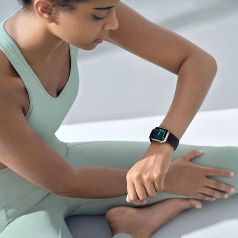 Maledan Magnetic Clasp Nylon Band Compatible with Apple Watch Bands 38mm 40mm 41mm 42mm 44mm 45mm 49mm Women Men, Adjustable Soft Breathable Sport Loops for iWatch Series 9 8 7 6 5 4 3 2 1 SE Ultra 2 in Saudi Arabia