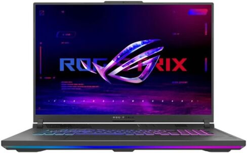 Strix G18 G814 كمبيوتر محمول للألعاب مقاس 18 بوصة QHD+ 240 هرتز، Intel Core i7-13650HX 2.6 جيجا هرتز، 16 جيجا رام، 2 تيرابايت SSD، NVIDIA GeForce RTX 4060 8 جيجا، ويندوز 11 هوم، أسود in Kuwait