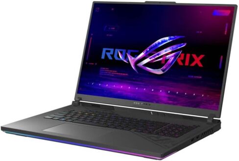 Strix G18 G814 كمبيوتر محمول للألعاب مقاس 18 بوصة QHD+ 240 هرتز، Intel Core i7-13650HX 2.6 جيجا هرتز، 16 جيجا رام، 2 تيرابايت SSD، NVIDIA GeForce RTX 4060 8 جيجا، ويندوز 11 هوم، أسود in Kuwait