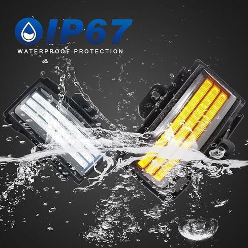 LED Sequential Switchback Towing Mirror Turn Signal Light Compatible with F150 2015-2022/ F250 F350 F450 Super Duty 2017-2022 in Saudi Arabia
