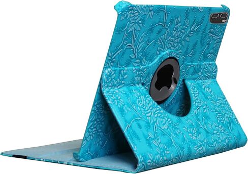 حافظة لجهاز iPad Pro 12.9 الجيل السادس والخامس والرابع والجيل الثالث، غطاء دوار ذكي للاستيقاظ/النوم التلقائي للطراز A2436 A2764 A2437 A2378 A2379 A2461 A2229 A2069 A2232 A1876 A2014 A1895، ليوبارد in Saudi Arabia