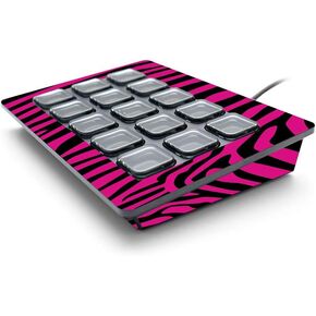 MightySkins Skin for Elgato Stream Deck - Pink Zebra | Protective, Durable, and Unique Vinyl Decal wrap Cover | Easy to Apply, Remove, and Change Styles | Made in The USA