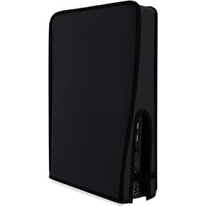 Dust Cover for PS5 Console, Protective Case Dust Sleeve For PlayStation5 Digital Edition & Regular Edition, Waterproof Anit Scratch Fabric,Easy Access Cable Port -Black in Saudi Arabia