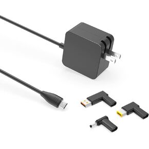Mini Fast Charger Fit for Lenovo Ideapad Slim 5, Flex 5, Pro 5 Laptop, Ultra-Portable, USB-C 65W, 45W