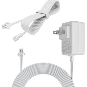 9020672 Rolling Shutter Door Charger is Suitable for R28 and ST30 Motors, Replace for Somfy Sonesse Wireless Plug-in 13.3V Charger. 8-Hour Charging and Extension Cable(1Pcs White)