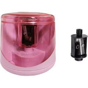 AA Battery Power Electric Pencil Sharpener, Portable &Automatic Sharpening for Wooden Pencil, a Replacement Blade Contained,