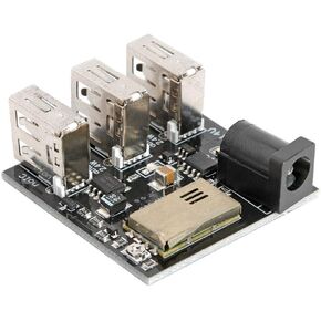 Gump's grocery 9V/12V to 5V 8A USB Power Bank Step-Down Boost Module Mini 3 USB Charging Module