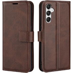 Flip Case for Samsung A25 Wallet PU Leather Magnetic Protective Cellphone Case for Samsung Galaxy A25 5G A256 Folio Book Cover with Stand (Black)